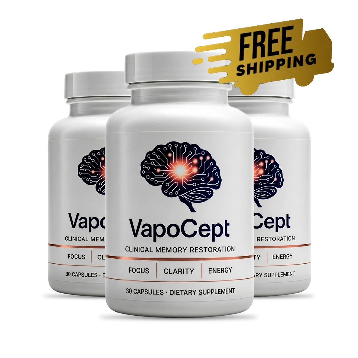 VapoCept Natural Advanced Nootropic Support Supplement