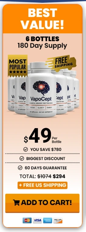 VapoCept- 6 Bottle